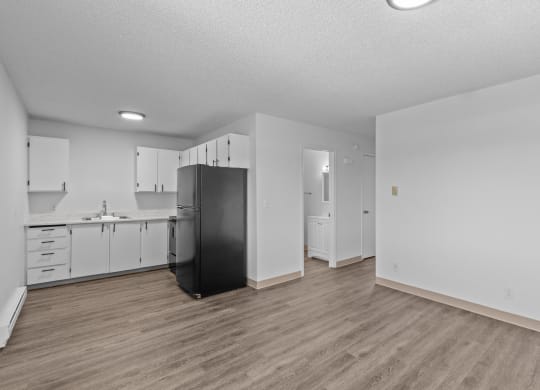 Creekside Apartments Kitchen and Living Room