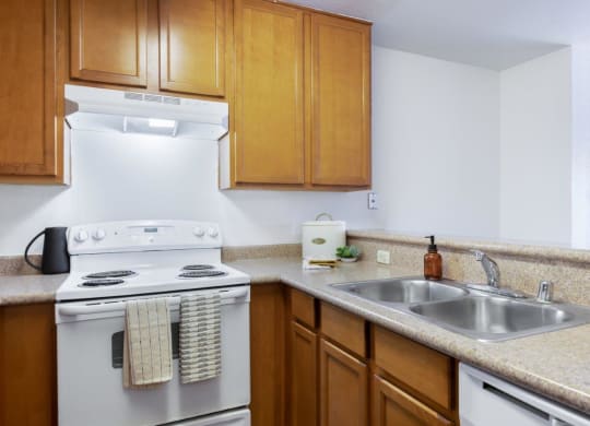 The Crest at Pleasant Hill Apartments Kitchen