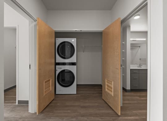 Closet at Ironside Apartments, Spokane