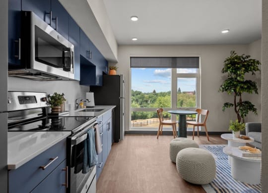 Model Kitchen at Ironside Apartments, Spokane , 99202
