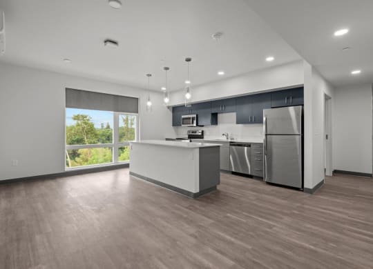 Kitchen at Ironside Apartments, Spokane , WA