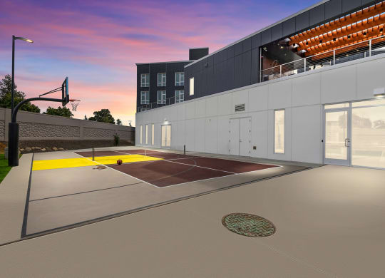 Ironside Apartments in Spokane, Washington Basketball Court