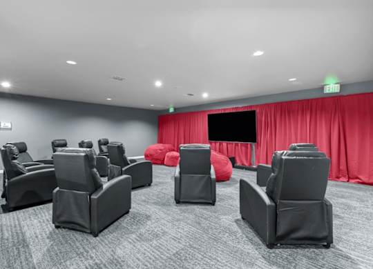 Keeler's Corner Apartments in Lynnwood, Washington Theater Room