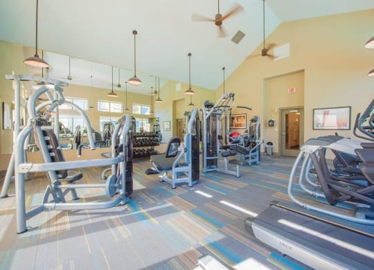 Latitude Apartments and Townhomes Fitness Center