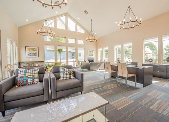 Latitude Apartments and Townhomes Clubhouse Lounge