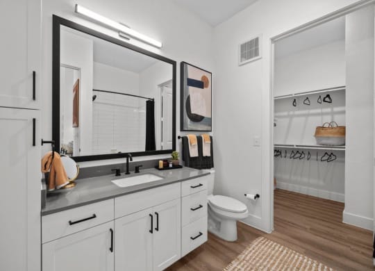Bathroom at Lenox Burnet, Austin