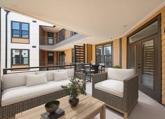 Private Patio Balcony at Lenox Burnet, Austin, TX 78757