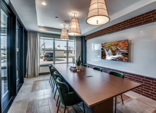 Lenox Cooper Apartments in Arlington, Texas Clubhouse Lounge