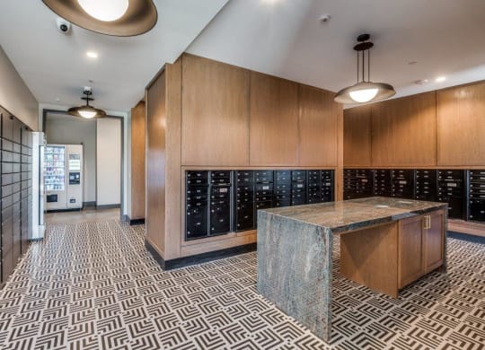 Lenox Cooper Apartments in Arlington, Texas Mail Room