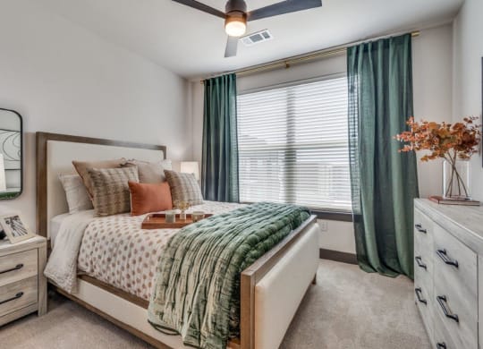 Lenox Cooper Apartments in Arlington, Texas Model Bedroom