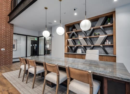 Lenox Cooper Apartments in Arlington, Texas Clubhouse Lounge