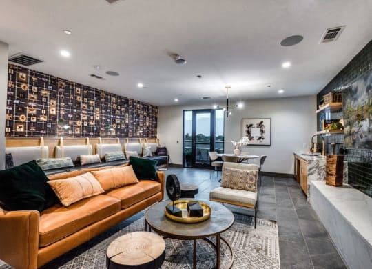 Lenox Cooper Apartments in Arlington, Texas Clubhouse Lounge