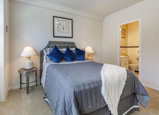 The Broadview Apartments in Baltimore, Maryland Model Bedroom