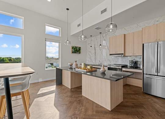 Meritage West Apartment Homes in Boise, Idaho Clubhouse Kitchen