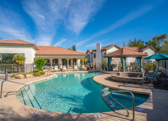take a dip in our resort style pool