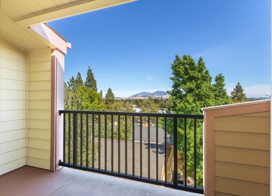 The Crest at Pleasant Hill Balcony and View