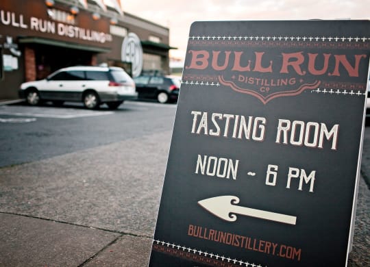 Bull Run Distillery near The George Besaw