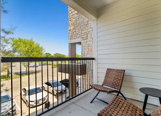 Axis at Watters Creek Apartments in Allen, Texas Private Patio