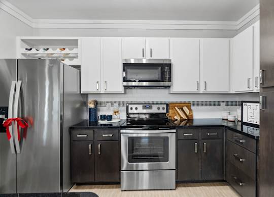 Axis at Watters Creek Apartments in Allen, Texas Model Kitchen