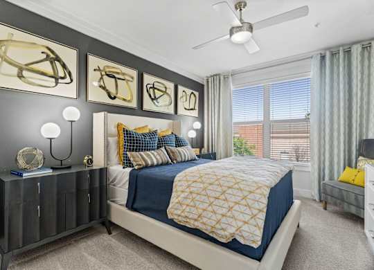 Axis at Watters Creek Apartments in Allen, Texas Model Bedroom