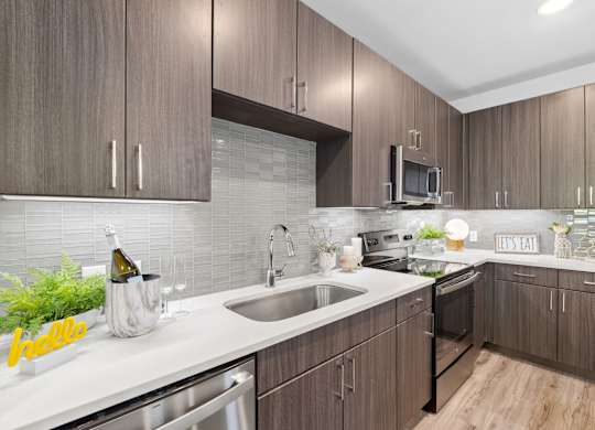 The Standard at Legacy Apartments in San Antonio, Texas Model Kitchen