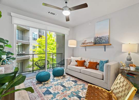 The Standard at Legacy Apartments in San Antonio, Texas Model Living Room