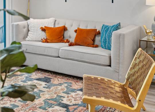 The Standard at Legacy Apartments in San Antonio, Texas Model Living Room
