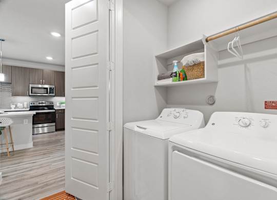 The Standard at Legacy Apartments in San Antonio, Texas In-Home Washer and Dryer