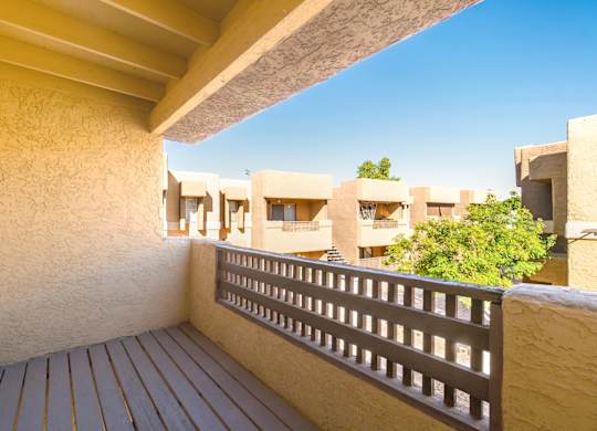 Papago Crossing in Phoenix, Arizona Balcony