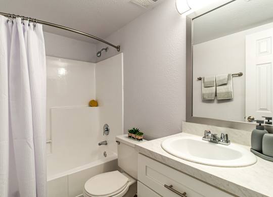 Papago Crossing in Phoenix, Arizona Model Bathroom