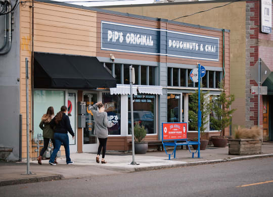 Pips Original Doughnuts and Chai