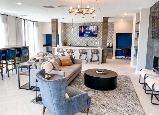 Clubhouse With Kitchen at Presidio at River East, Texas