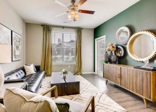 The Ranch at First Creek Apartments Model Living Room