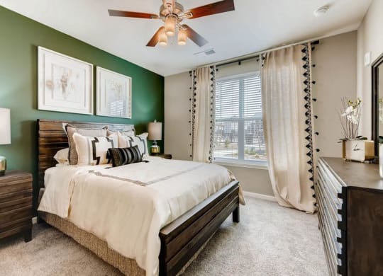 The Ranch at First Creek Apartments Model Bedroom