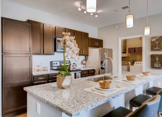 The Ranch at First Creek Apartments Model Kitchen