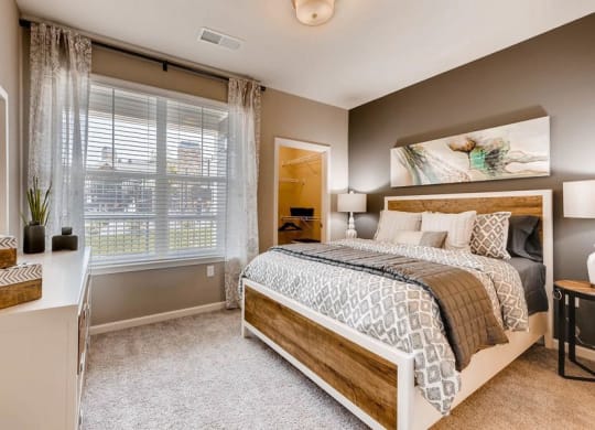The Ranch at First Creek Apartments Model Bedroom
