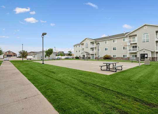 Remington Village Apartments in Gillette, Wyoming Basketball Court