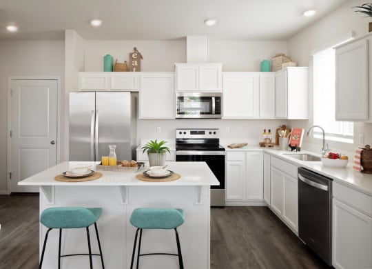 Residences at Butler Creek Model Kitchen
