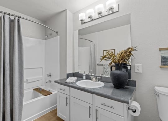 Riverpointe Apartments in Richland, Washington Model Bathroom
