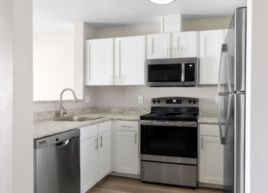 Riverpointe Apartments Model Kitchen