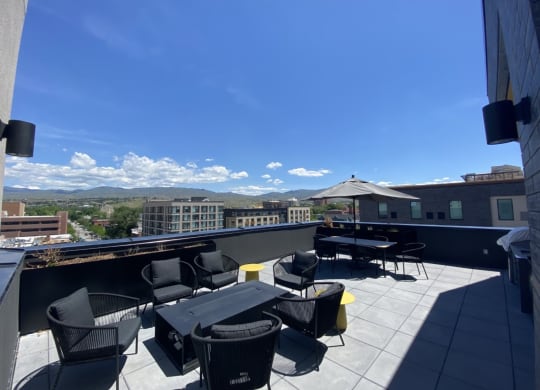 Vanguard Rooftop Patio with Beautiful Views