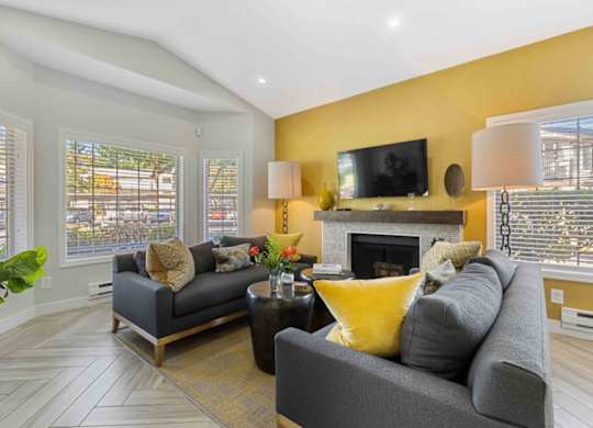Clubroom With TV at Saratoga, Washington