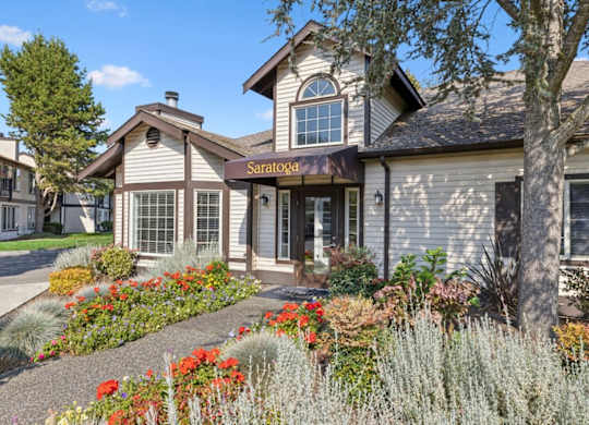 Leasing Center Exterior at Saratoga, Washington, 98204