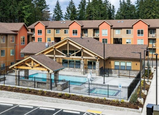 South Ridge Apartments Exterior and Pool