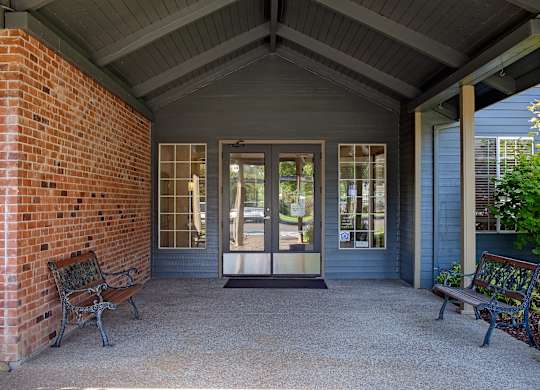 Stonesthrow Apartments Clubhouse Porch