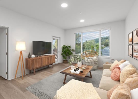 Sumner Mill Model Living Room
