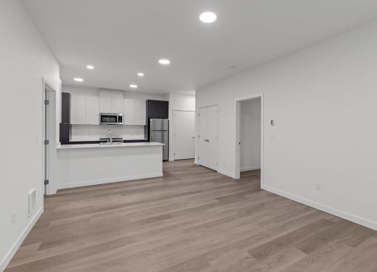 Sumner Mill Living Room and Kitchen