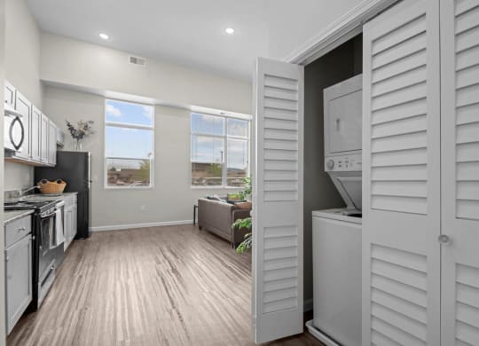 The Annex of Bozeman Apartments in Bozeman, Montana Laundry Closet
