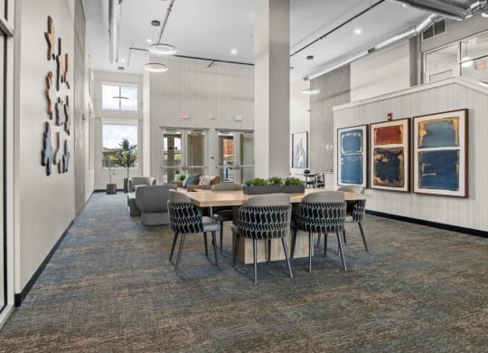 The Annex of Bozeman Apartments in Bozeman, Montana Clubhouse Lounge
