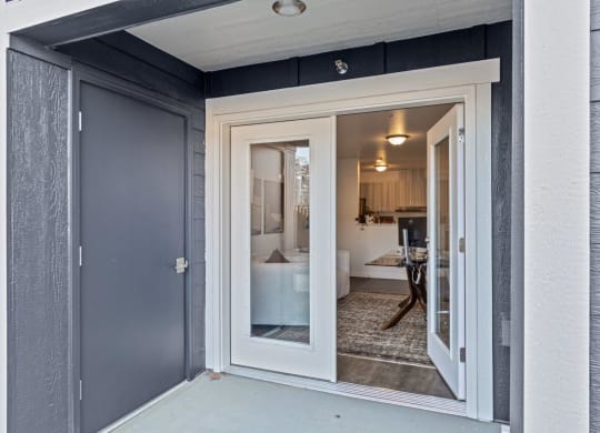 The Banks on Bradley Apartments in Richland, Washington Private Patio